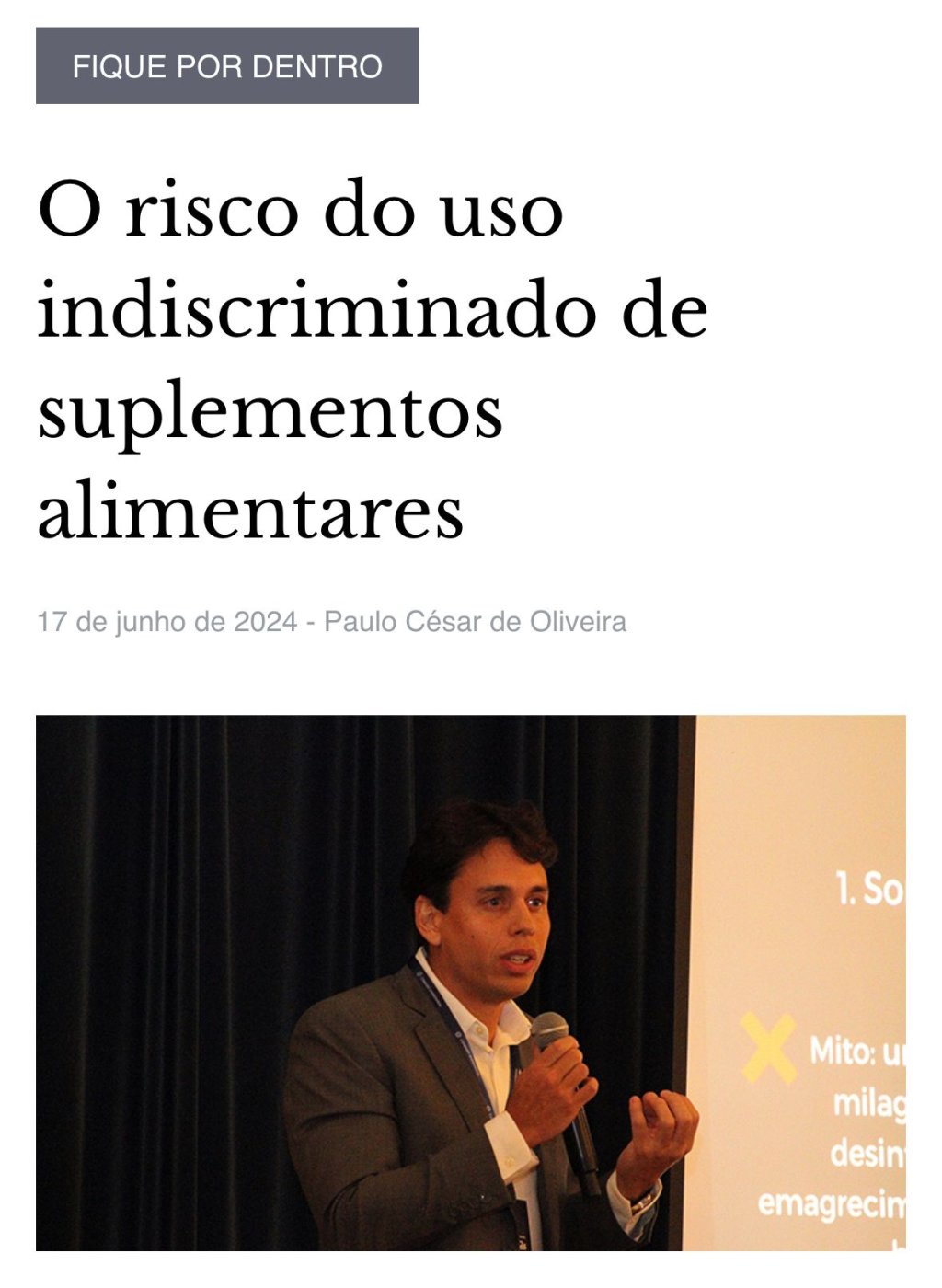 Dr. Luis Gustavo Trindade