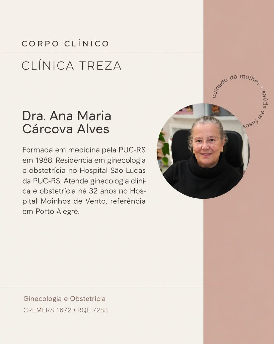 Dra. Ana Maria Carcova Alves