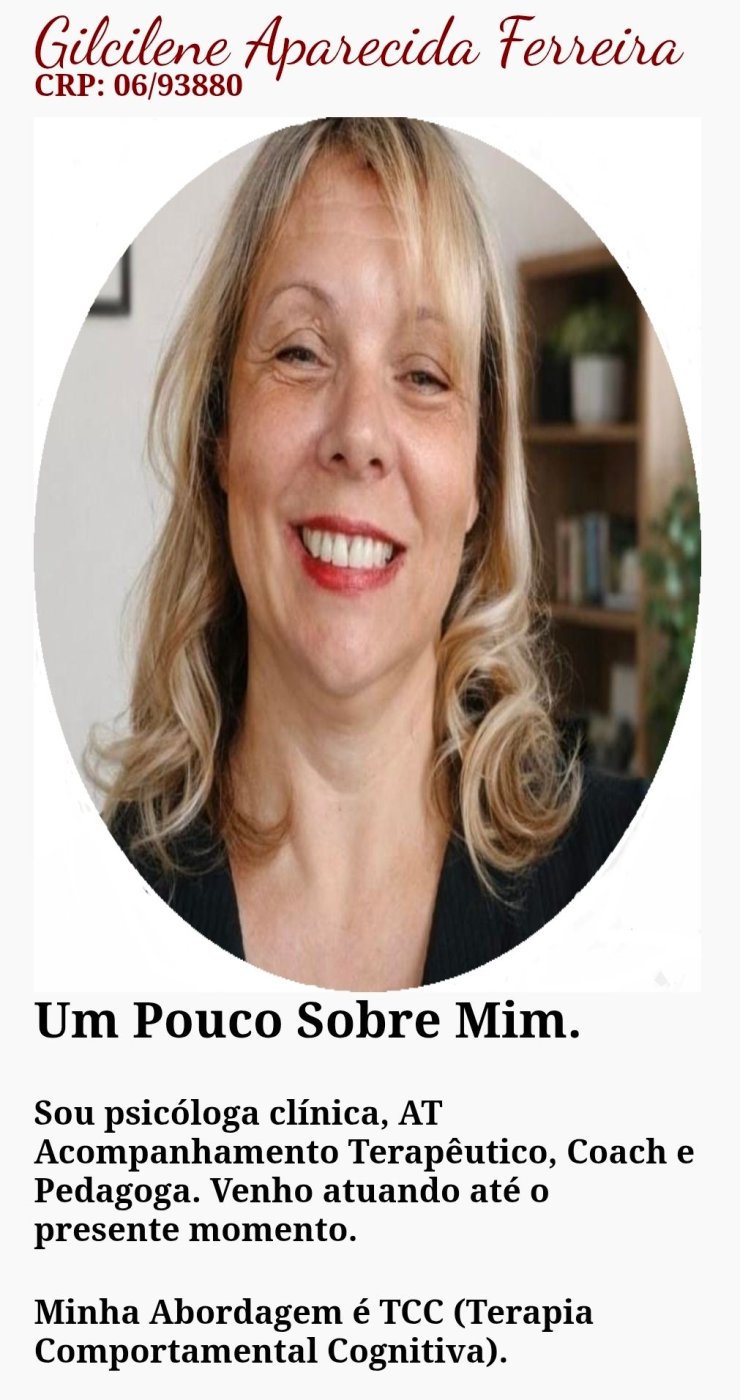Gilcilene Aparecida Ferreira