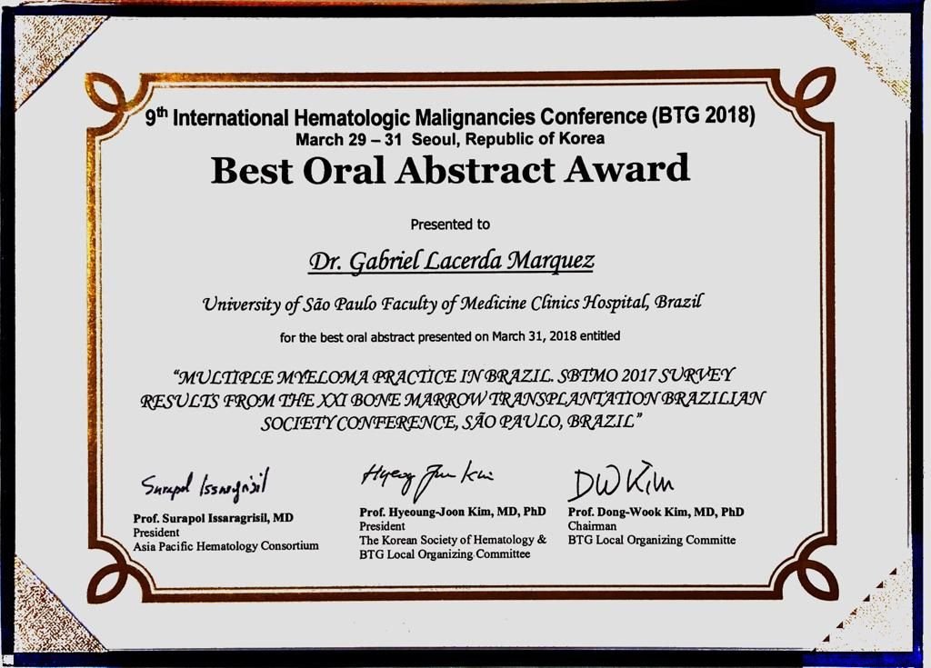 Dr. Gabriel Marquez