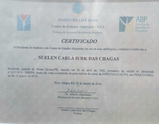 Dra. Suelen Gatelli