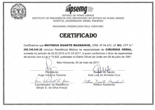 Dr. Matheus Duarte Massahud