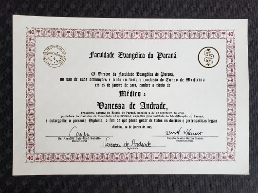 Dra. Vanessa De Andrade