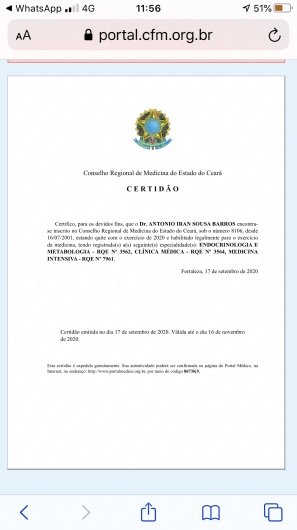 Dr. Antonio Iran Sousa Barros