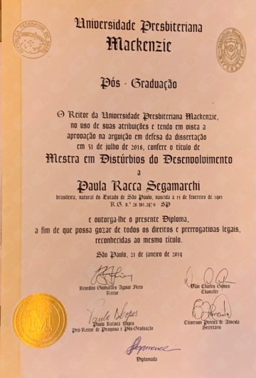 Dra. Paula Segamarchi