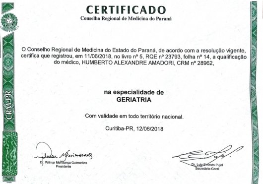 Dr. Humberto Amadori