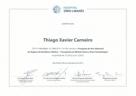 Dr. Thiago Xavier Carneiro