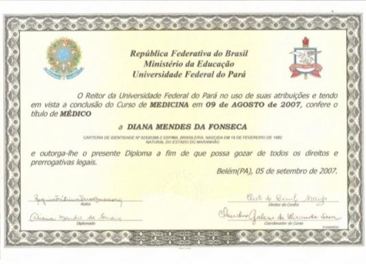 Dra. Diana Mendes da Fonseca