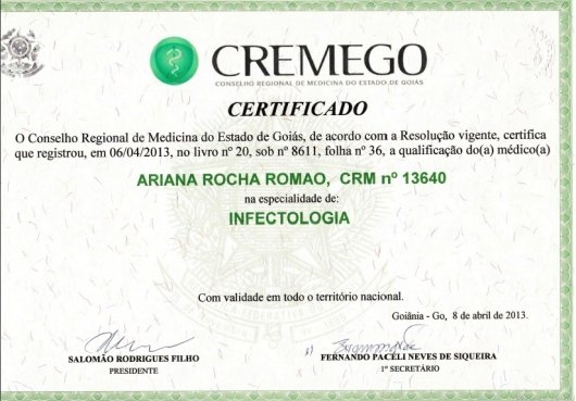Dra. Ariana Rocha Romao Godoi