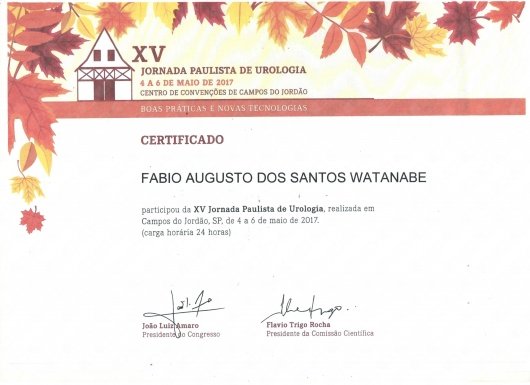 Dr. Fabio Augusto dos Santos Watanabe
