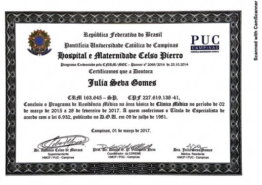 Dra. Julia Sevá Gomes
