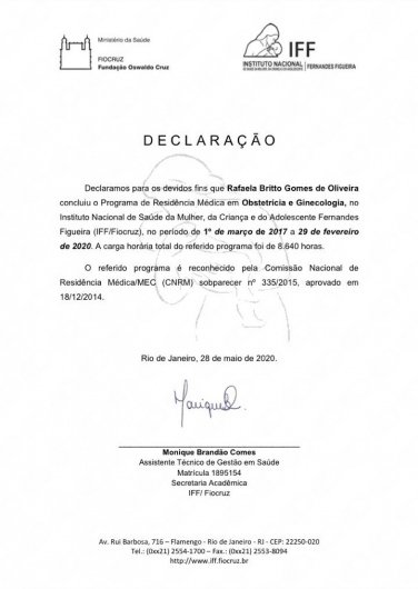 Dra. Rafaela Britto