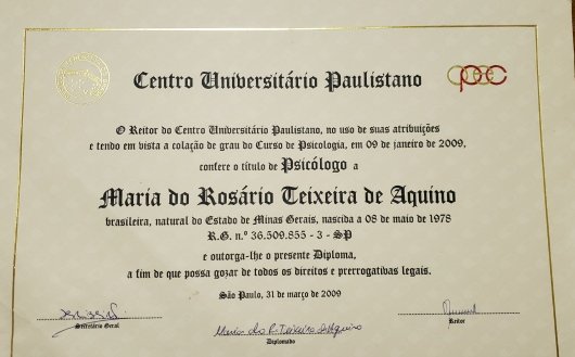 Maria do Rosário Teixeira de Aquino
