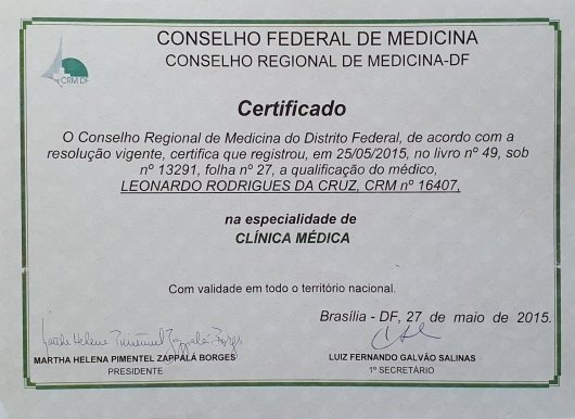 Dr. Leonardo Rodrigues da Cruz