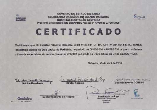 Dr. Ewerton Vicente Hemerly