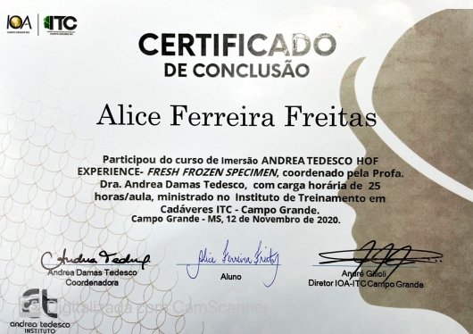 Dra. Alice Freitas
