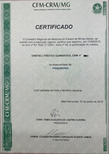 Dr. Dantieli Freitas Guimarães
