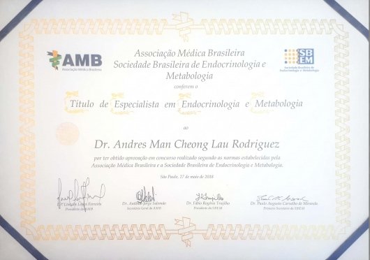 Dr. Andres Man Cheong Lau Rodriguez