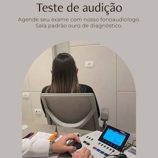 Exame Audiometria