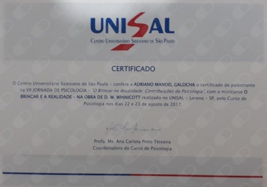 Dr. Adriano M. Galocha