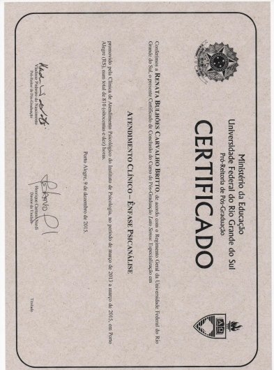 Renata De Carvalho Britto Dose