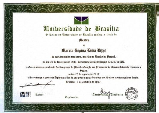 Dra. Marcia Rizzo .