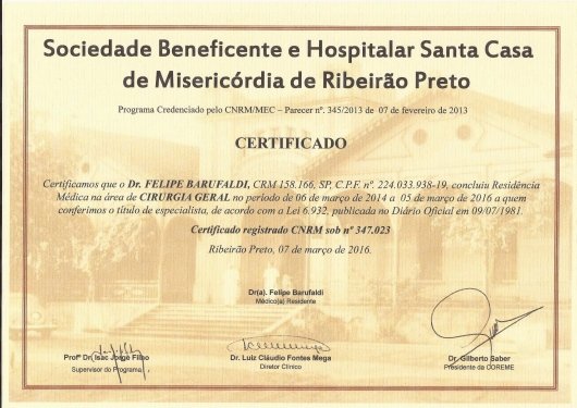 Dr. Felipe Barufaldi