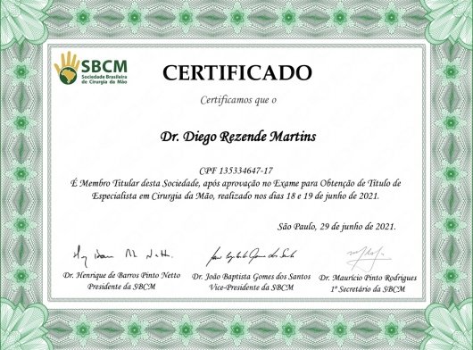 Dr. Diego Rezende Martins