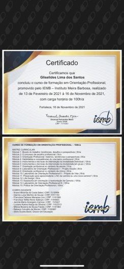 Dra. Gliselides Lima dos Santos