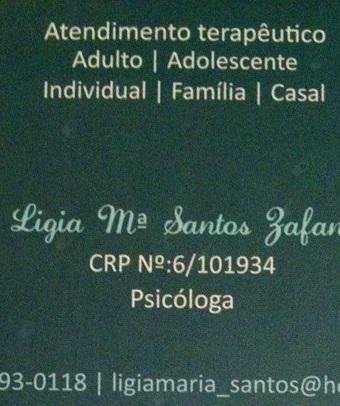 Ligia Maria dos Santos Zafani