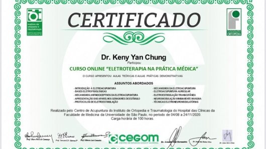 Dr. Keny Yan Chung