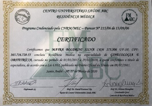 Dra. Mayra Boldrini