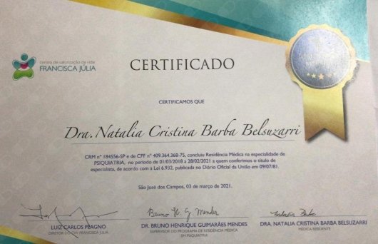 Dra. Natalia Belsuzarri