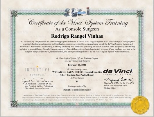 Dr. Rodrigo Rangel Vinhas