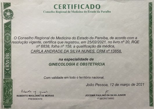 Dra. Carla Nunes