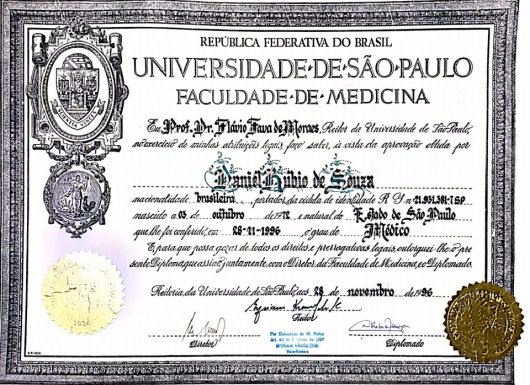 Dr. Daniel Rubio de Souza