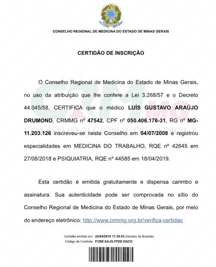 Dr. Luís Gustavo Drumond
