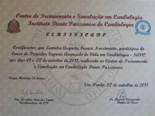Dr. Leandro Franco .