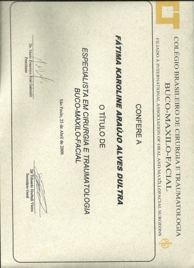 Dra. Fatima Karoline Dultra
