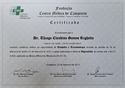 Dr. Thiago Righetto
