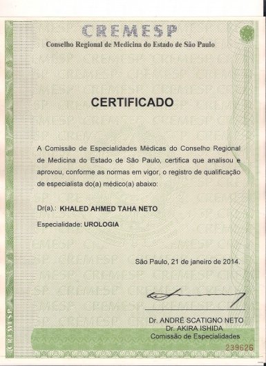 Dr. Khaled Ahmed Taha Neto