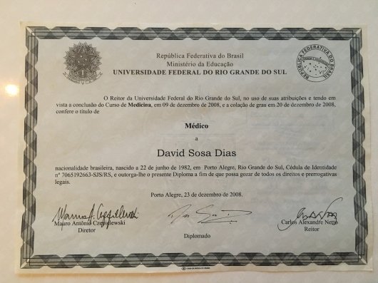Dr. David Sosa Dias