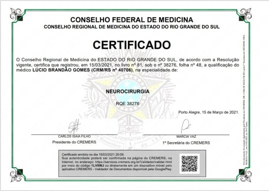 Dr. Lúcio Brandão Gomes