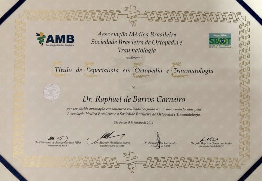 Dr. Raphael De Barros Carneiro