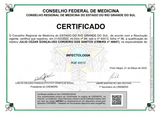Dr. Julio Cordeiro