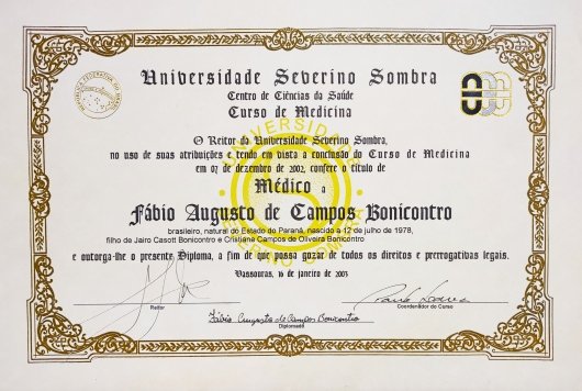 Dr. Fábio Augusto De Campos Bonicontro