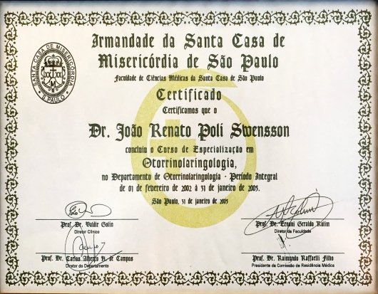 Dr. Joao Renato Swensson