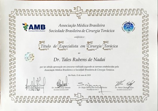 Prof. Tales Rubens de Nadai