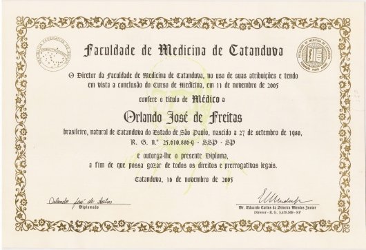Dr. Orlando José de Freitas
