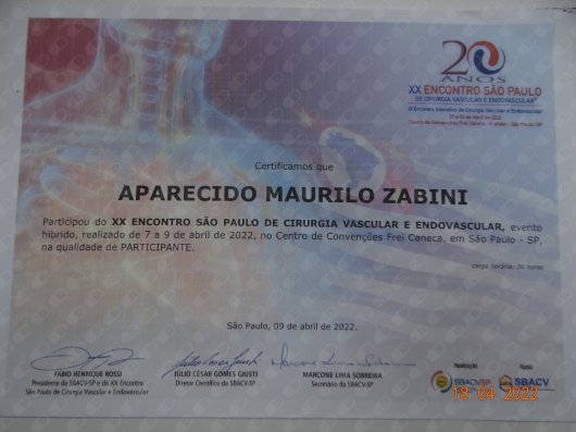 Dr. Aparecido Maurilo Zabini Jr